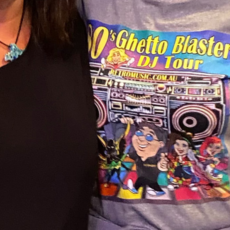 80s Ghetto Blaster Tour T-Shirt 