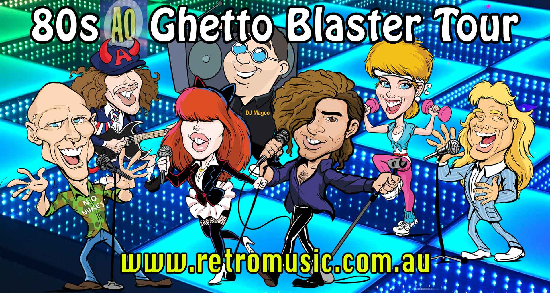 80s Ghetto Blaster Tour