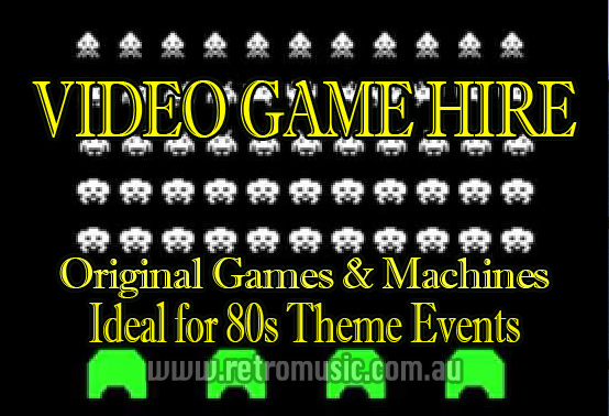 Space Invaders Video Game For Hire